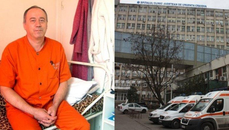 Un medic craiovean care a suferit un accident vascular cerebral şi a ajuns &icirc;n Urgenţa spitalului &icirc;n care lucrează de peste 25 de ani s-a lovit de aceleaşi lipsuri pe care le reclamă orice pacient