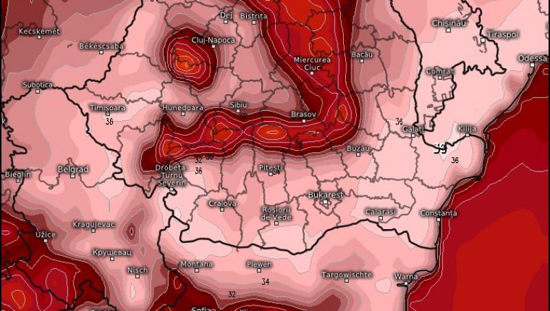 Vremea 22 august 2019. România se topește, 40 de grade la umbră
