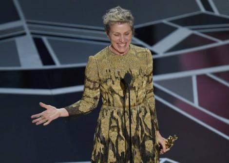 Acuzaţiile în cazul furtului statuetei Oscar a lui Frances McDormand au fost retrase