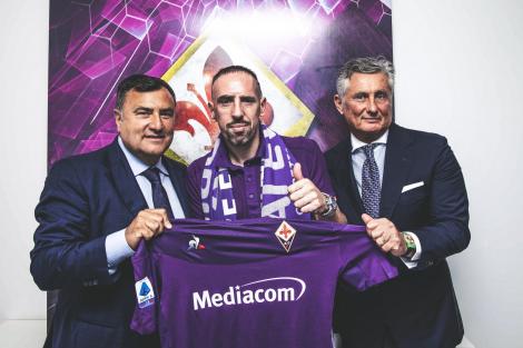 Franck Ribery va juca la Fiorentina pentru două sezoane