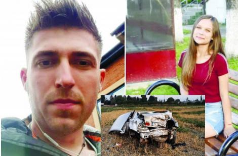 Mădălin a fost prins de radar cu 155km/h, înainte de a murit zdrobit în accident. A zburat prin parbriz, iar iubita lui a rămas între fiare!