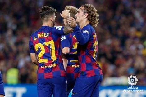 LaLiga: FC Barcelona a învins cu 5-2 Betis Sevilla, revenind de la 0-1