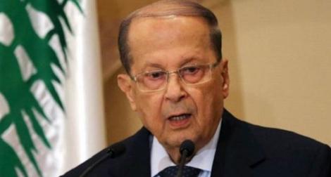 Preşedintele libanez Michel Aoun consideră că atacurile cu drone ale Israelului sunt echivalente cu o declaraţie de război