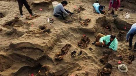 Descoperire macabră! Rămășițele a 227 de copii sacrificați pentru "jertfă". "Oriunde săpam, găseam un alt (copil)", înhumat cu faţa spre ocean"