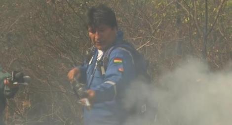 Bolivia - Preşedintele Evo Morales s-a pierdut timp de o oră în junglă