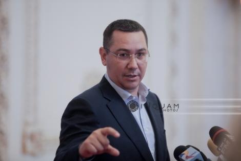 Victor Ponta: Din acest moment, funcţionarea Guvernului este blocată