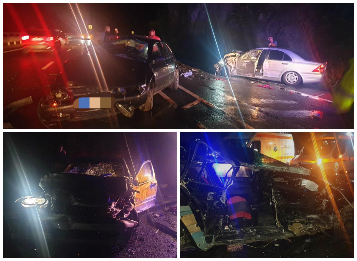 Un mort și cinci răniți, &icirc;n urma unui accident pe Valea Oltului. Șoferul vinovat a făcut o depășire riscantă