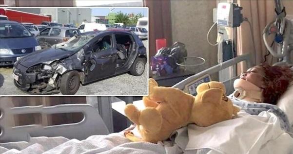 A băut apă de ploaie, str&acirc;nsă &icirc;ntr-un pachet de gumă! O femeie a supravieţuit şase zile blocată &icirc;n maşină, după ce a făcut accident