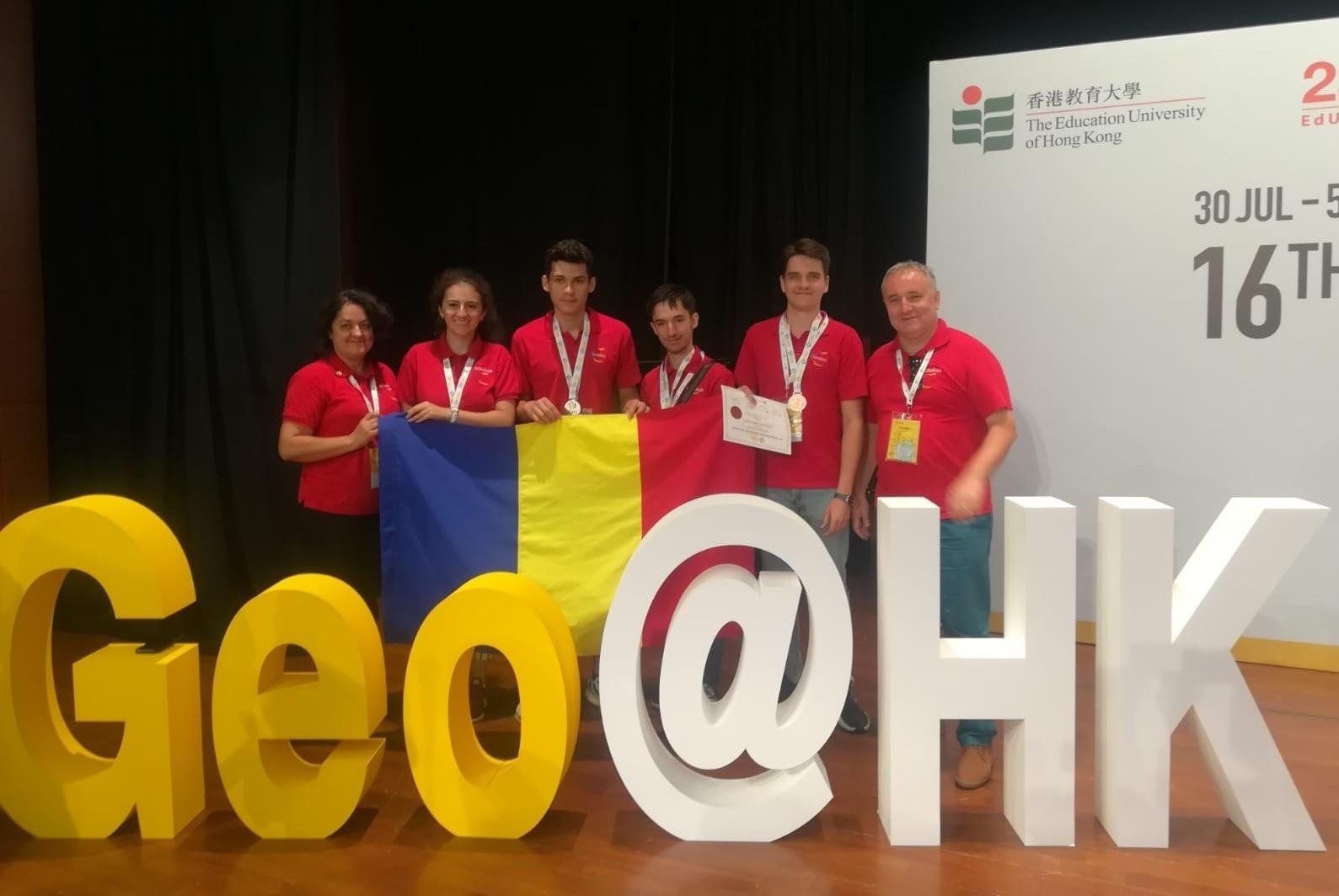 Lotul Rom&acirc;niei a obţinut patru medalii la Olimpiada Internaţională de Geografie
