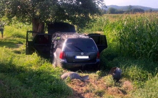 Galați: Un copil de 14 a furat o mașină și a abandonat-o avariată. &bdquo;Am vrut să fac o plimbare&rdquo;