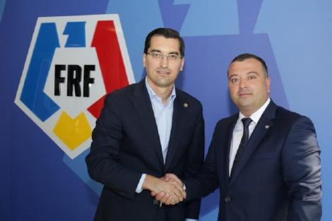 Acord de colaborare între FRF şi federaţia moldovenească