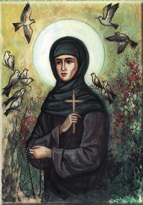 Sf Teodora de la Sihla, 7 august. Rugăciune puternică pentru iertarea tuturor păcatelor, cruce neagră
