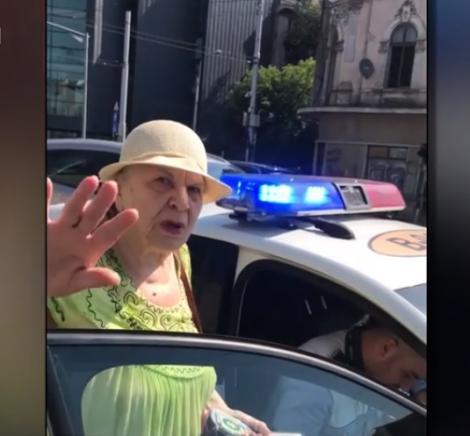 Scandalul momentului! Bătrâna care a trecut prea încet strada, amendată pe nedrept de polițiști! Ce prevede legea