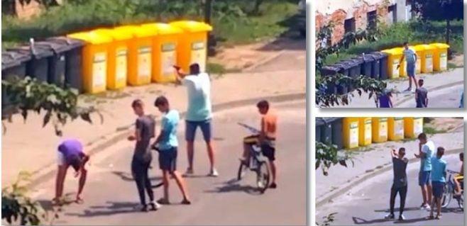 &Icirc;mpuşcături &icirc;n stradă și oameni &icirc;nspăim&acirc;ntaţi, la Timişoara. Doi tineri au tras &icirc;n trecători &icirc;n plină zi. Video