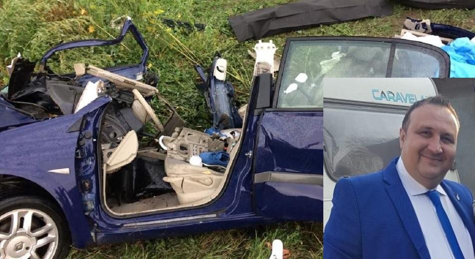 Șeful Postului de Poliție Breaza, mort &icirc;n accidentul din Brașov. Soția și copilul de trei ani se zbat &icirc;ntre viață și moarte