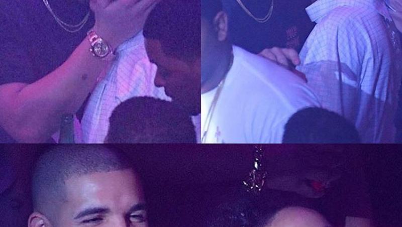 Rihanna fotografiată lângă rapperul Drake într-o ipostază inedită. Imaginile fac furori pe internet