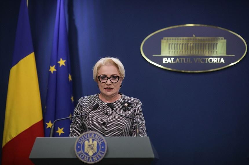 Dăncilă: Deblocăm plata salariilor din ministerele Mediului, Energiei şi din Ministerul pentru relaţia cu Parlamentul
