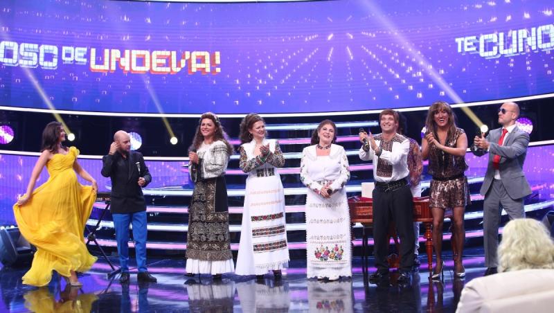 Celebra interpretă de muzică populară Irina Loghin și actrița Maria Buză, invitate speciale în show-ul „Te cunosc de undeva!”