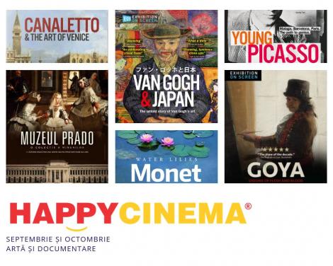 Maraton cultural la Happy Cinema: artă și film documentar
