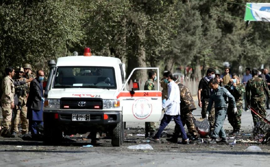 Cel puţin 26 de morţi &icirc;ntr-un dublu atentat &icirc;n Afganistan, revendicat de talibani, &icirc;n timpul campaniei electorale &icirc;n vederea alegerilor prezidenţiale