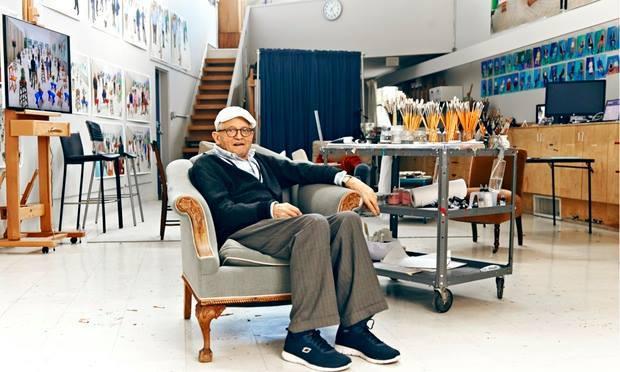 Pictorul David Hockney se instalează &icirc;n Normandia pentru a picta, a m&acirc;nca şi a fuma liber