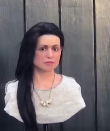 VIDEO / Cum arătau femeile acum 7.500 de ani. „Știm că avea părul închis la culoare, la fel și ochii”