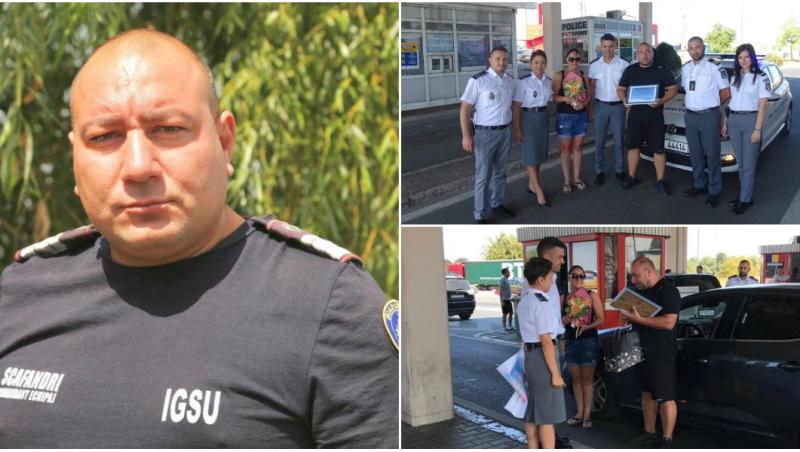 Românul care a salvat doi oameni de la înec în Bulgaria, primit ca un erou la intrarea în țară: „Am rămas fără aer”