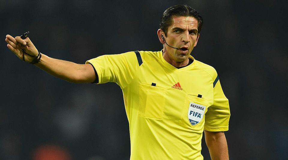 Deniz Aytekin va arbitra Rom&acirc;nia - Spania