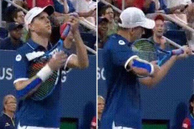 Mike Bryan, amendat cu 10.000 de dolari pentru că a mimat că &icirc;mpuşcă un arbitru de linie: Promit că nu voi mai face niciodată aşa ceva