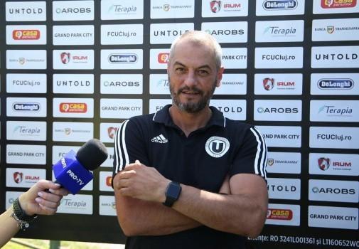 Antrenorul Cristian Dulca părăseşte Universitatea Cluj