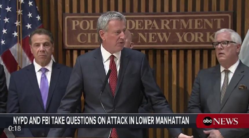 Bill de Blasio renunţă la candidatura &icirc;n cursa internă a Partidului Democrat pentru alegerile prezidenţiale din 2020