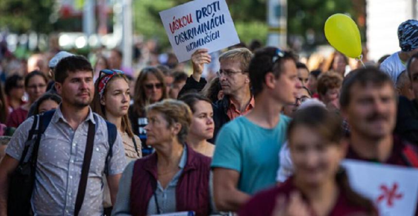 Manifestaţie importantă antiavort &icirc;n Slovacia