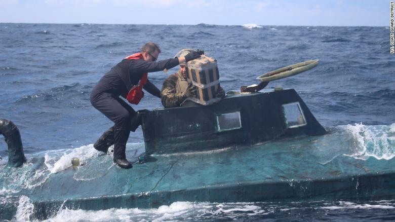 Paza de coastă americană a capturat un &bdquo;submarin cu narcotice&rdquo; &icirc;n valoare de 165 de milioane de dolari