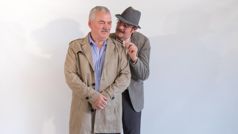 Actorii ieșeni Teo Corban și Ticu Pușcașu, din serialul Mangalița,  sunt prieteni de 30 de ani: “De zece ani jucăm aproape mereu împreună”