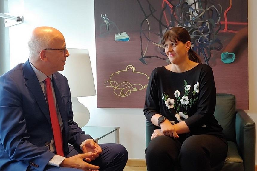 Ambasada Germaniei la Bucureşti: Ne bucurăm pentru Laura Codruţa K&ouml;vesi, candidata la şefia Parchetului European