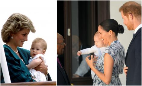 Prințesa Diana ar fi mândră! Cât de mult seamănă bebelușul Archie cu fiul ei, prințul Harry! De la Meghan Markle a moștenit un singur lucru - Galerie foto