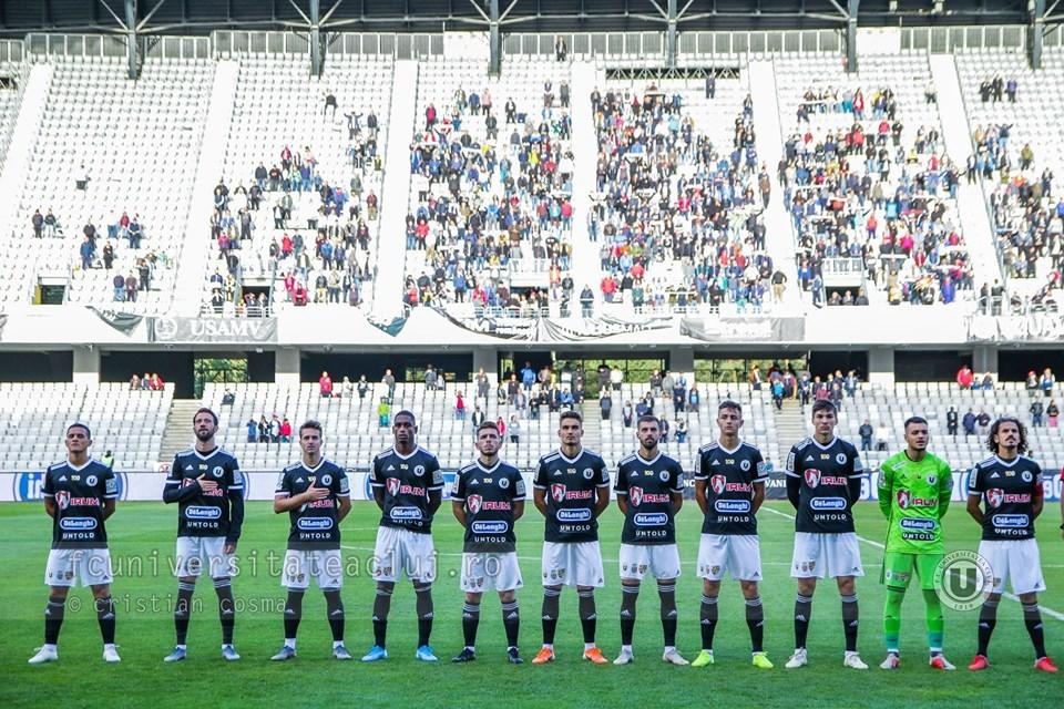 Universitatea Cluj a c&acirc;ştigat la masa verde meciul cu Dunărea Călăraşi, din Liga a II-a