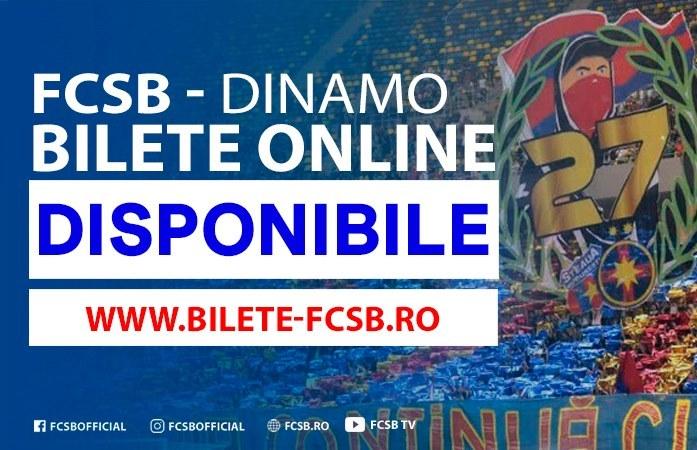 Cel mai ieftin bilet la meciul FCSB - Dinamo costă 15 lei