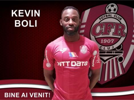Kevin Boli a revenit la CFR Cluj