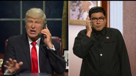 „Saturday Night Live” - Trump a dat telefoane pentru a scăpa de punerea sub acuzare. Kim Jong-un, între sfătuitori
