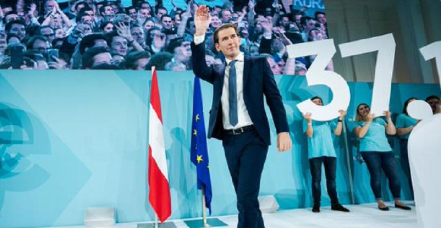 Sebastian Kurz triumfă &icirc;n alegeri, dar este izolat şi caută parteneri cu care să guverneze Austria