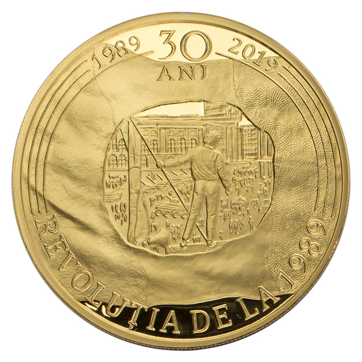 Medalie exclusivă cu ocazia comemorării a 30 de ani de la Revoluţia din 1989