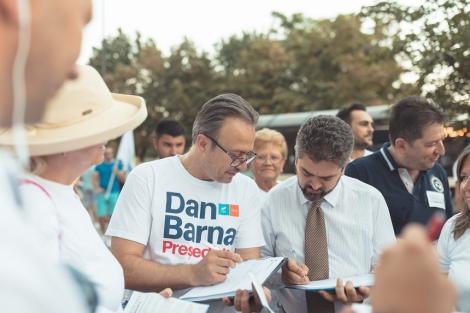 Paleologu a semnat pentru candidatura lui Dan Barna / Candidatul PMP: Barna semnează pentru mine?