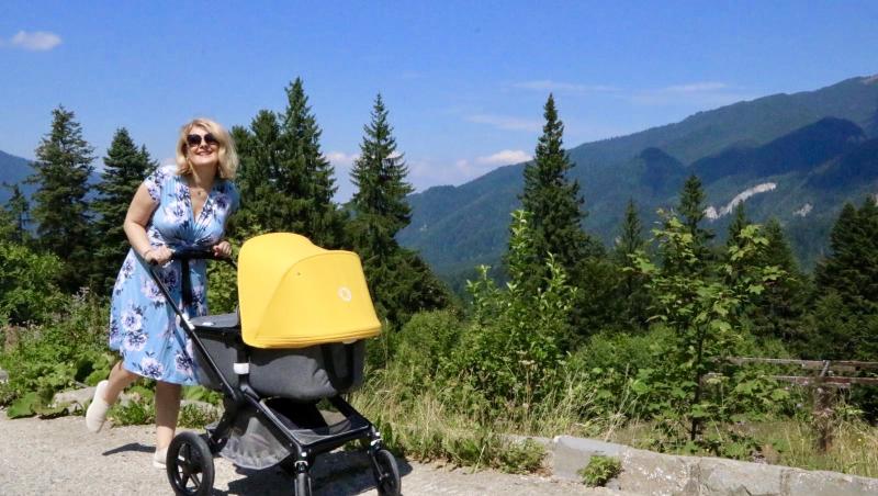 La o lună de la naștere, Alessandra Stoicescu a făcut deja două excursii cu Sara și își revine complet, în cea mai bună formă