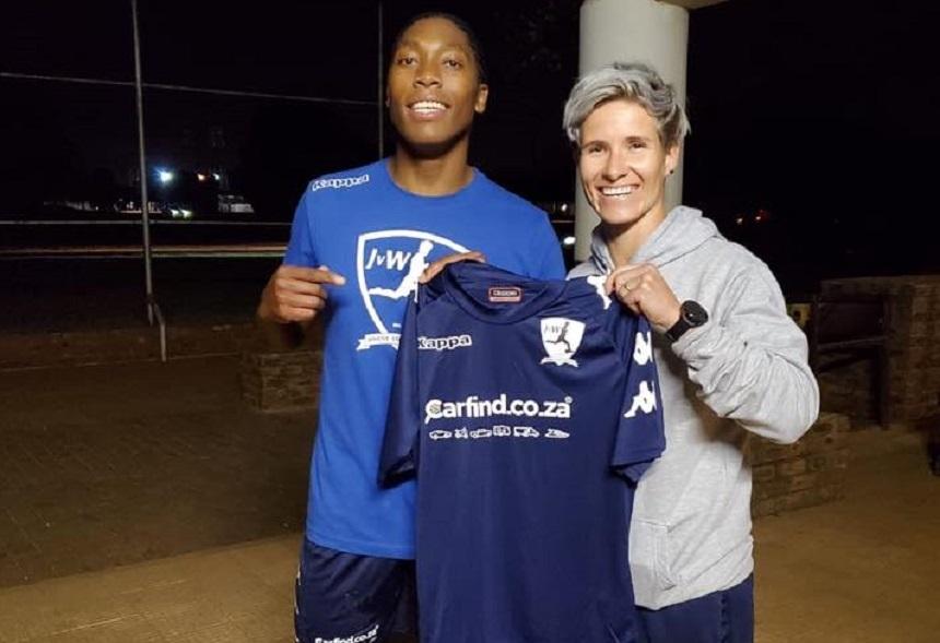 Caster Semenya s-a orientat către fotbal după problemele din atletism legate de hiperandrogenie