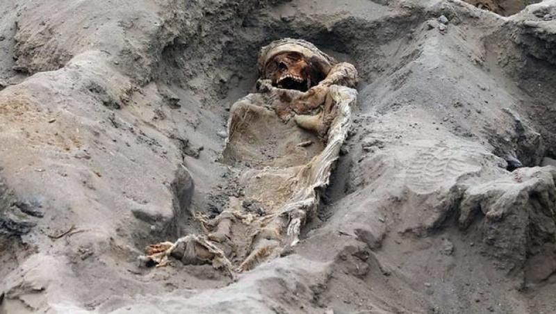 Cel mai mare mormânt de copii sacrificați a fost descoperit în Peru