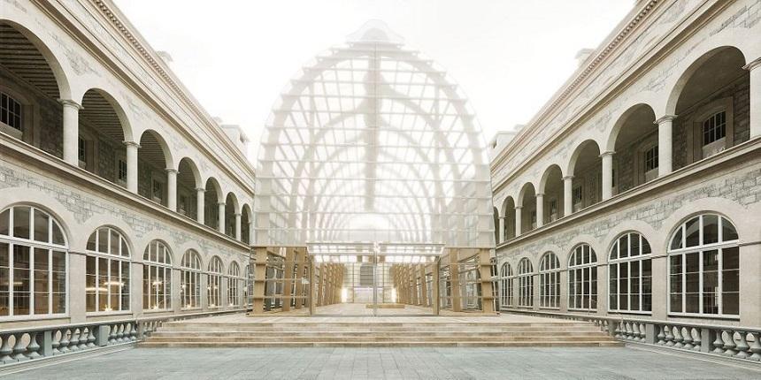 Notre-Dame: Un naos provizoriu, instalat &icirc;n curtea spitalului H&ocirc;tel-Dieu &icirc;n timpul lucrărilor de restaurare