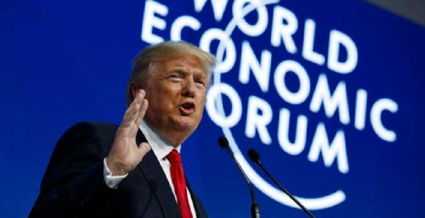 Donald Trump participă la sf&acirc;rşitul lui ianuarie Forumul Economic de la Davos