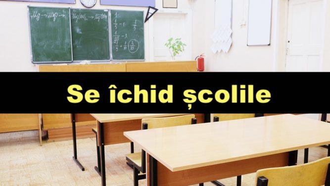 Veste Bombă! Școlile ar putea răm&acirc;ne &icirc;nchise săptăm&acirc;na viitoare