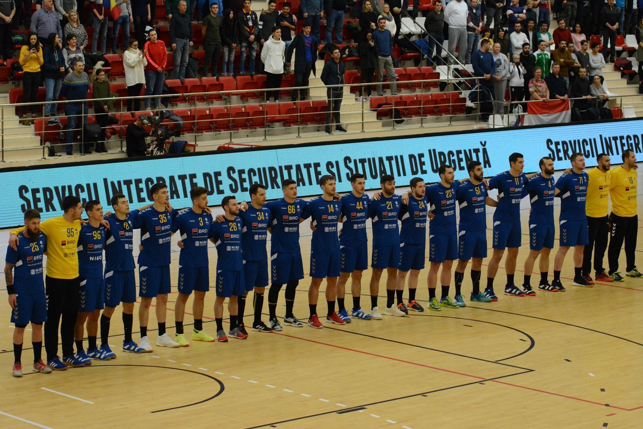 Rom&acirc;nia, trei victorii la turneul preliminar al CM2021 la handbal masculin şi se califică &icirc;n faza a doua